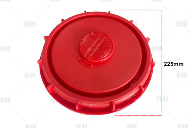 Крышка бака IBC с большим ртом 225 мм, красная крышка Tote Ibc для продажи