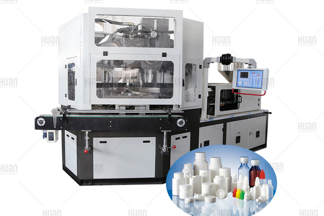 Высокоэффективное оборудование для литья под давлением и выдувного формования, машина для выдувания пластиковых бутылок для лекарств