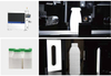 Система визуального обнаружения пластиковых бутылок, банок с наклонным горлышком, бочек из полиэтилена высокой плотности