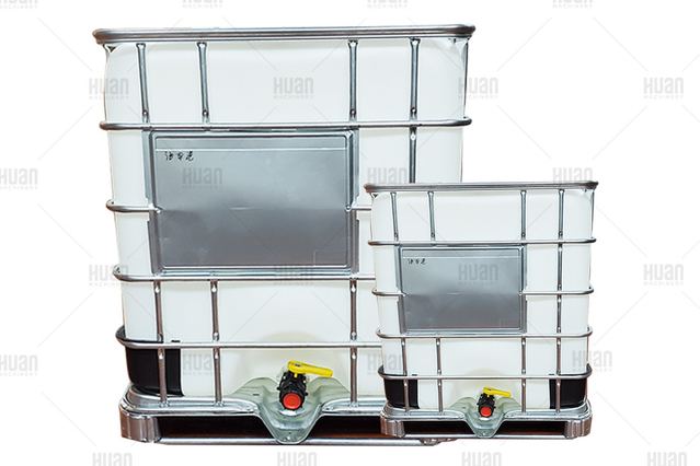 Контейнер для воды IBC на 1000 литров Бак IBC на 1000 литров для промежуточного контейнера для массовых грузов Резервуар для воды IBC