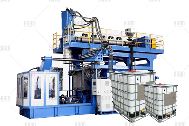 1000-литровая экструзионно-выдувная машина для производства пластиковых контейнеров Tote HDPE Ibc