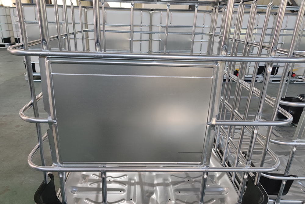 Стальная табличка с паспортной табличкой IBC Tank Металлическая табличка