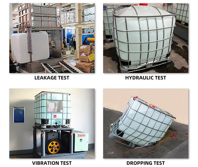 испытание резервуара IBC