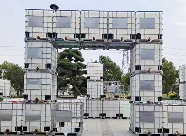 Штабелирование резервуаров IBC