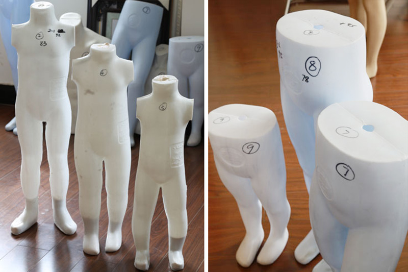 выдувная форма для манекена