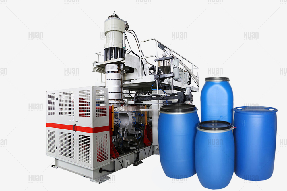 барабанная выдувная машина HDPE