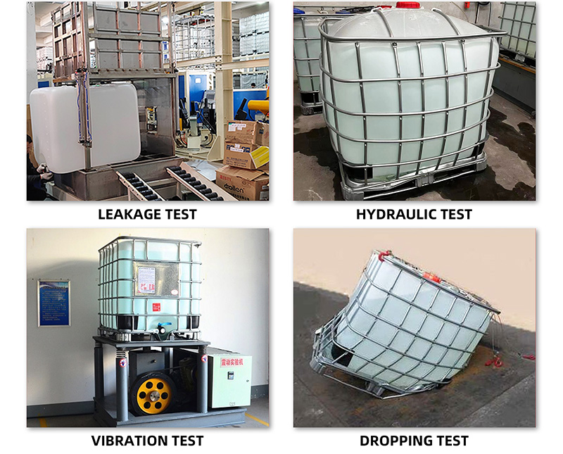 испытание резервуара IBC